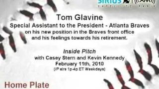Tom Glavine, ATL Special Asst. to President, on his new Braves front office position - Sirius|XM