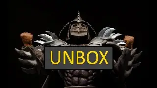 NECA Shadow Master Super Shredder Unbox