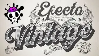 How to make VINTAGE EFFECT with COREL ☑️ VINTAGE TYPOGRAPHY