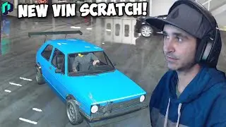 Summit1g VIN SCRATCHES a NEW CAR For B CLASS Races And GETS MAD A RACING SCENE! | GTA 5 NoPixel RP