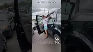 Hit And Run Driver Gets Instant Karma
