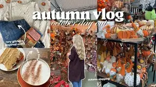 COSY OCTOBER VLOG🍂🧸 *garden centre, autumn shopping, gilmore girls, tk maxx*
