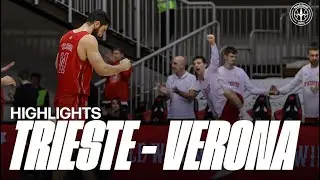 Pallacanestro Trieste 88 - 85 Tezenis Verona ⁣ | 17a giornata Serie A2 LNP | Telequattro Highlights