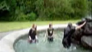 fountain swimming
