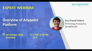 Overview of Anypoint Platform - Expert Webinar
