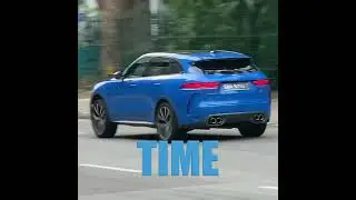 BRUTAL Jaguar F-Pace SVR  BARRELS DOWN the Singapore GP Circuit
