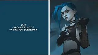 jinx (arcane s2 act 1) 4k twixtor scenepack