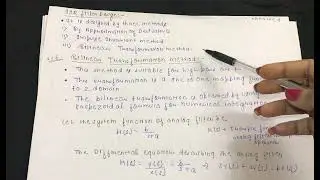 IIR filter design by Bilinear transformation