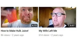 his wife left him...