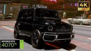 Cyberpunk 2077 | New Photorealistic Path Tracing Mod 2024 | 4k RTX Path Tracing DLSS 3.5