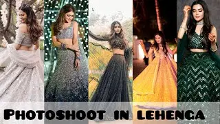 Girls new lehenga Creative poses || New Creative photoshoot ideas 2023 || lehenga poses#photography