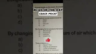 MCQS MDCAT MCQS || MDCAT PAST PAPERS || MDCAT PREPARATION|| PMC MCQS || PMDC UPDATES|| 