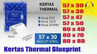 Kertas Thermal Blueprint - LiData @BlueprintIndonesia