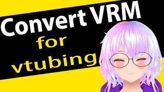 Convert Avatar to VRM for Vtubing -  Detailed with explanations!