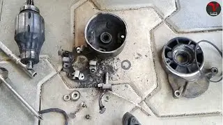 Bajaj Three Wheeler Starter Motor | Repair Starter Motor - V Clips Videos