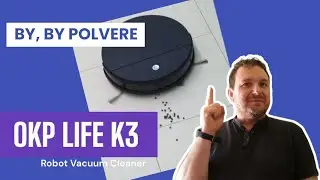 Addio polvere: OKP LIFE K3, (Robot Vacuum Cleaner),  il tuo nuovo alleato nelle pulizie domestiche.