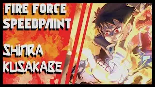 Shinra Kusakabe Fanart (Fire Force Speedpaint) [chill speedpaint]