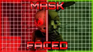 Mask Faced - Self Paced but it's GlitchTrap (FNF Mods)