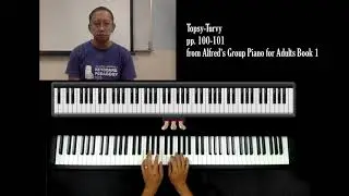 How to play Topsy Turvy on piano