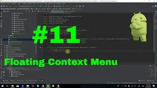 #11 How to create a floating context menu - Kotlin Android for beginners