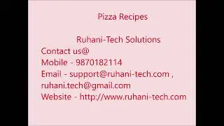 Pizza Recipes using Android with Java