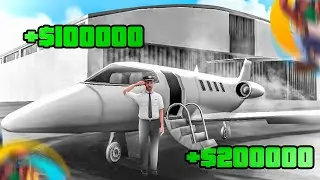 ОБЗОР РАБОТЫ ПИЛОТА на ONLINE RP! НОВЫЙ ЗАРАБОТОК ИЗ ОБНОВЛЕНИЯ на ОНЛАЙН РП GTA SAMP MOBILE!