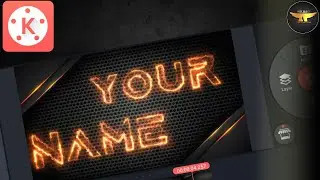 How To Edit 🔥 Fire Effect Text Animation In KineMaster - New Text Editing Tricks | Mr.Aadi edits