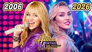 HANNAH MONTANA (2006 - 2026) and DISNEY Stars ★ THEN vs NOW!😱🔥