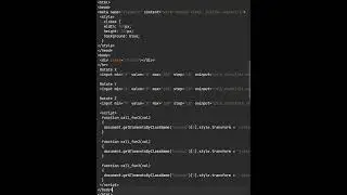 CSS Program - How To Rotate X Axis,Y Axis, Z Axis By Range .