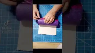 Applying a vinyl template