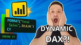 AMAZING!! Dynamic Format Strings for DAX Measures in Power BI!