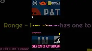 Rustlang - Match range of values with Match Expression