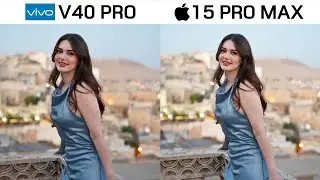 Vivo V40 Pro VS Iphone 15 pro Max *Camera Comparison* ⚡ Best Camera Phone Under 40000?