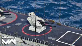 OERLIKON GDF-4 cannon. Aiming issue is not a problem to this cannon : Modern Warships