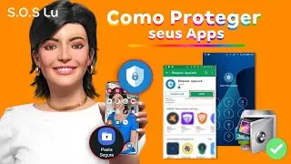 PROTEJA SEU SMARTPHONE COM SENHA EM APPS, BIOMETRIA, PASTA SEGURA E FACE ID | Canal da Lu - Magalu