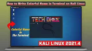 How to Write Colorful Name in Terminal on Kali Linux