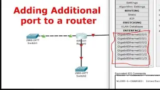 How to add PORTS to Router in Cisco Packet Tracer