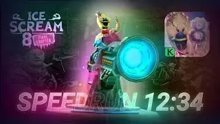 Ice Scream 8 - Hard Mode Speeeedrun (Keplerians Discord Challenge)