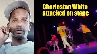 Charleston White attacked on stage