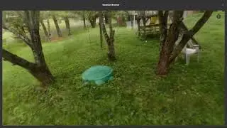 Backyard Gaussian Splat Example