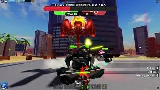 Roblox Military Tycoon 5 stars boss battle (all waves!)