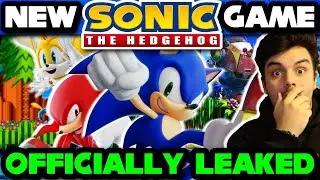 New 2D Modern Sonic Game Officially LEAKED!? - Playable Characters, Mania Physics & More!