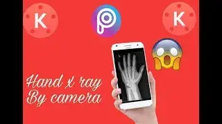 Hand x ray video full tutorial with kinemaster...