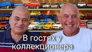 Finally, WE MEET! He's been building scale models since 1976! Visiting Vadim.