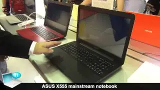 ASUS X555 mainstream notebooks with Intel Haswell and Broadwell CPUs
