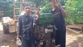 Thử thách quay máy 42hp#xecongnong