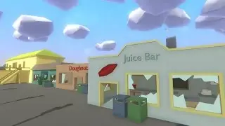 Unturned Level Editor Speed Build #23 - Juice Bar & Gift Shop