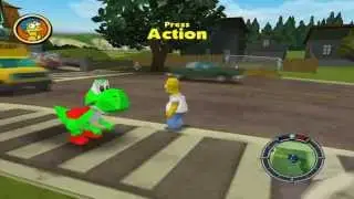 The Simpsons: Hit & Run - Yoshi Vehicle Mod