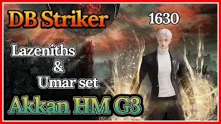 [Lost Ark]1630 DB Striker(Lazeniths + Umar set) - Akkan HM Gate 3