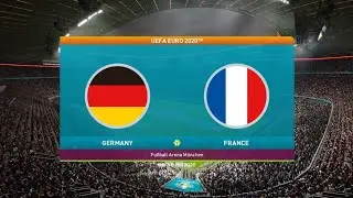 Germany VS France | Euro 2020 | eFootball PES 2021 ⚽️ PS4 |